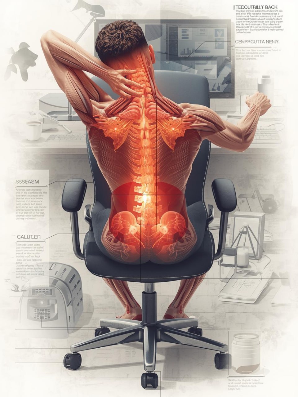 Почему мышцы начинают "ныть" после долгого сидения или неподвижности?